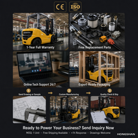 Forklift Listrik Industri 1.5Ton 2Ton 3Ton 3.5Ton 5Ton Baterai Lithium CE ISO 60V Motor AC Counterbalance Tinggi Angkat 3m 6m