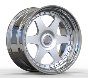 Bku สเต็ปลิปปลอมแปลงแบบ2ชิ้นสำหรับเมอร์เซเดส W116 <span class=keywords><strong>W124</strong></span> W160 W126 W114 C126ล้อแม็กขนาด5x112ล้ออัลลอยขอบล้อ<span class=keywords><strong>18</strong></span> 17นิ้ว Jante - Product Image 4