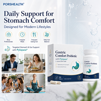 Capsules Probiotiques Anti-H. P. pour le Microbiome Gastrique, Marque Privée OEM, Pylopass L. Reuteri DSM 17648 20B CFU, Soutien Digestif
