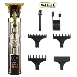 WAIKIL 2024 New Hot selling LED Display Portable Hair clipper Professional Salon Styling Hair Trimmer Foreign trade Wholesale