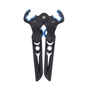 Support de tir à l'arc réglable avec pince en caoutchouc pour arcs longs et courts, matériau ABS, conception pliable - Product Image 5