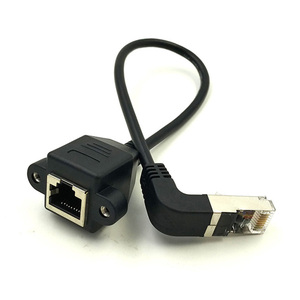 3ft RJ45 nữ bảng điều khiển gắn kết cáp với vít để RJ45 giao diện phụ trợ tuôn ra gắn kết mở rộng nam cho nữ RJ45 Cáp - Product Image 6