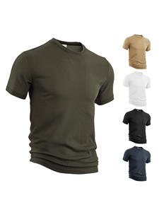 Oem Custom ized Logo Design New Hot Selling Herren Sommer <span class=keywords><strong>T</strong></span>-Shirt Einfarbig Dünn Kurzarm Rundhals ausschnitt Blank Design <span class=keywords><strong>T</strong></span>-Shirt - Product Image 6