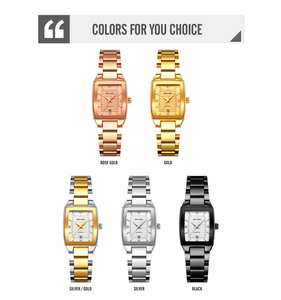 Nuevo Reloj Rectangular de Aleación de Zinc con Cristal de Cuarzo, Función de Fecha, Correa y Hebilla de Acero Inoxidable, Diseño Elegante y Ligero - Product Image 6