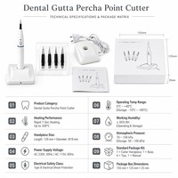 Pemotong Guta Percha 200 ° Alat Endodontik Gigi C Heating untuk Instrumen Saluran Akar dalam Prosedur Endodontik