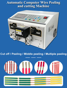 Mesin Pembuatan Kabel Otomatis 0.1 - 4 Sqmm Mesin Pengupas Kabel Otomatis Mesin Pemotong dan Pengupas Kabel Harness Otomatis - Product Image 5