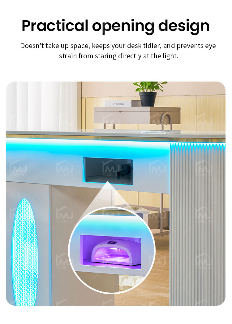 double manicure table