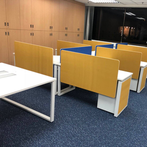 Escritorio Gerencial Moderno Greatway Nuevo Diseño con Ruedas para Oficina, Estaciones de Trabajo Blancas con Superficie de Embalaje Electroestático - Product Image 4