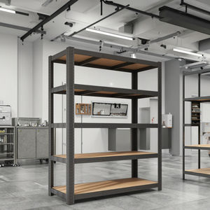 Estante de hierro multicapa al por mayor estante de almacenamiento hogar cocina balcón estante de acero de ángulo de almacenamiento de metal para uso doméstico - Product Image 4