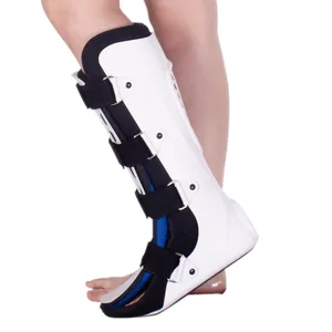 Ayak ameliyatı için ortopedik yürüyüş botları süper hava yastıklı ortopedik kırık yürüyüş botları