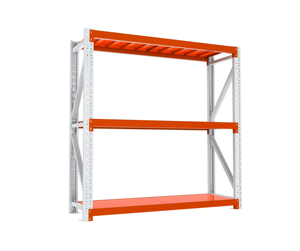 Système <span class=keywords><strong>de</strong></span> rayonnage d'entrepôt 300 kg en acier laminé à froid, robuste, 5 niveaux, anti-corrosion, rayonnages et étagères empilables - Product Image 3
