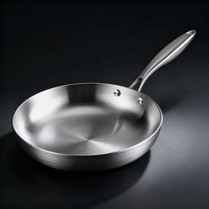 مقلاة احترافية غير مطلية من الفولاذ المقاوم للصدأ من qual عالي - Product Image 1