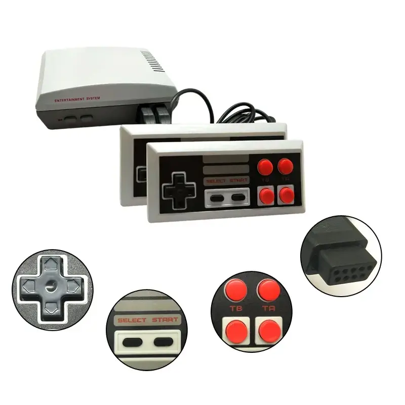 LCX Family TV Case Klassische FC-Spiele Juegos Mini Consola in 1 Retro 8-Bit-Handheld-Videospielkonsole für Nintendo nes GB