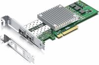 Carte réseau PCIe X8 100 Gbps, port SFP+ unique, adaptateur filaire pour serveur Windows Linux VMware MCX631102AN ADAT Smart NIC