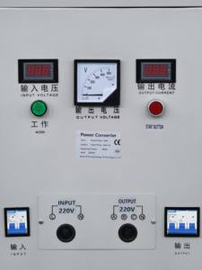Convertitore fase monofase a trifase con trasformatore Step up 220v a 380v - Product Image 3
