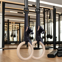 Nuevos Anillos de Gimnasia Universales Ecológicos Kepler, Modelo K1777086 de Madera de Abedul para Ejercicio en Interiores, Guangdong, China