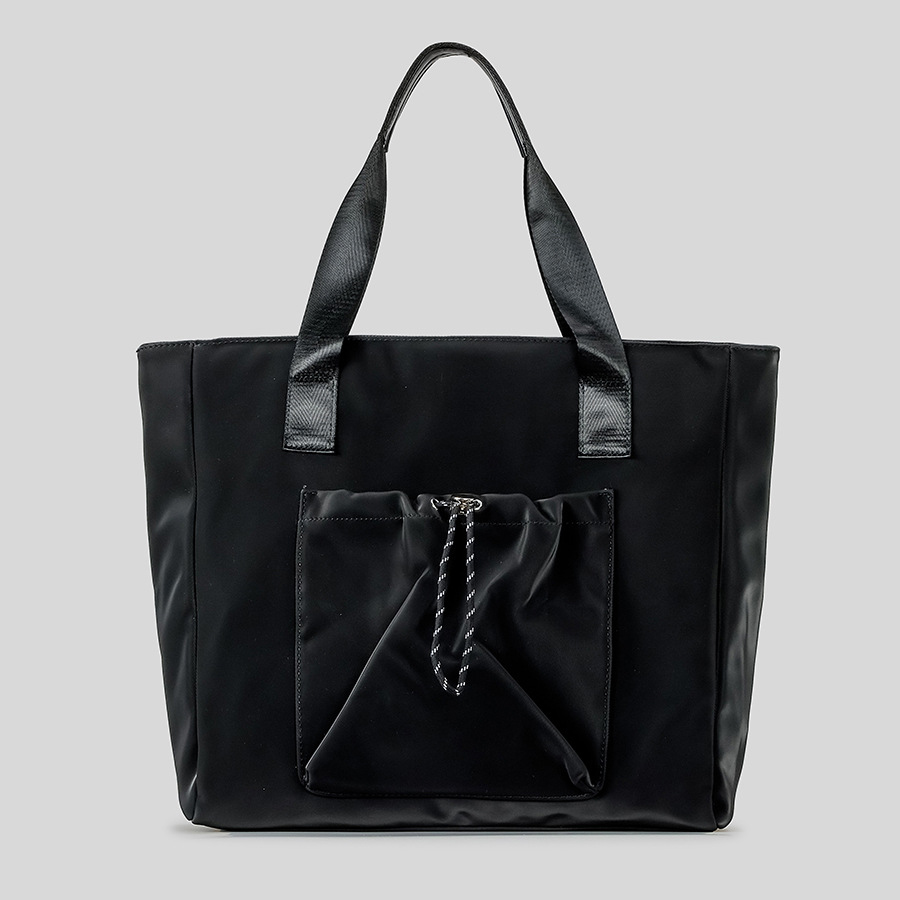 Grand Sac Fourre-tout En Cuir Absinthe - Multi-poches Et Bandoulière - Femme