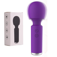 Vibrateur mini AV à charge magnétique USB pour femmes, sans fil, 10 modes, masseur personnel clitoridien, jouets sexuels