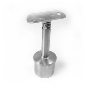 SKU ราวจับและราวบันไดลูกฟูก42.4 Ø ผ้าซาติน C110112-Stainless Aisi 304 - Product Image 1