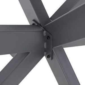 Kim Loại Bảng Chân Spider Chéo Khung Bảng Runners Dễ Dàng Lắp Ráp Thép Tự Làm Bàn Ăn Cơ Sở Với Sàn Bảo Vệ - Product Image 5