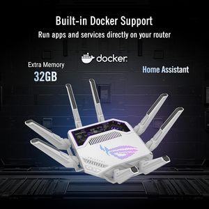 Routeur Wi-Fi 7 Tri-Bande GT-BE19000AI en Gros, Bande Passante 320 MHz, 4096-QAM, MLO, Deux Ports 10G, Optimisation IA pour Jeux, Domicile et Entreprise - Product Image 2