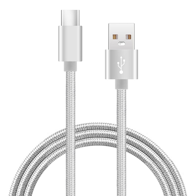 Hot Sale USB Cable Mobile Phone Charger Data Line USB-A to Micro-USB / USB-C 1A/3A 1M 1.2M Fast Charging Cable EU Plug