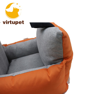 <strong>Pet</strong> <strong>Car</strong> <strong>Seat</strong> Travel Bed Dog Booster <strong>Car</strong> <strong>Seat</strong> with Clip-on Safety Leash - Product Image 3