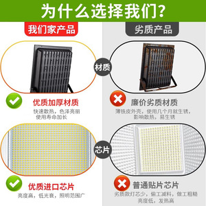 ไฟสปอร์ตไลท์ LED ยามิง YM-HJG 500W กันน้ำ สำหรับใช้งานกลางแจ้ง สนามกีฬา โรงงาน โรงงานผลิต และไซต์ก่อสร้าง - Product Image 2
