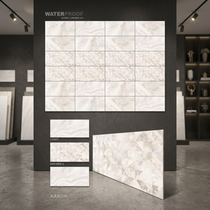 Carreaux de sol muraux en céramique, grès finition satinée moderne d'art frais 30x60cm 300x600mm Porcelaine émaillée pour hall extérieur salle de bain - Product Image 3