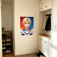 Póster de Anime Japonés Lenticular 3D de 30*40 cm, Imágenes Animadas en Movimiento, Decoración de Pared, Venta al Por Mayor