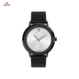 Montre de luxe pour femmes avec bracelet en maille d'acier - Product Image 3