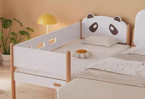 Offre Spéciale d'usine <span class=keywords><strong>Lit</strong></span> double scandinave pour enfants Lits simples pour enfants Bleu <span class=keywords><strong>ciel</strong></span> rose disponible - Product Image 3