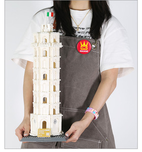 Modèle <span class=keywords><strong>de</strong></span> la <span class=keywords><strong>Tour</strong></span> <span class=keywords><strong>de</strong></span> Pisa en Italie en briques <span class=keywords><strong>de</strong></span> plastique, jouet éducatif électronique <span class=keywords><strong>de</strong></span> construction DIY, ensembles <span class=keywords><strong>de</strong></span> blocs <span class=keywords><strong>de</strong></span> construction pour enfants - Product Image 2