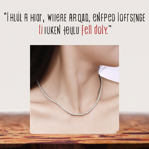 Collier ras du cou en argent sterling 925 plaqué rhodium, chaîne tennis sertie de moissanite taille brillant 0,6 ct 2,5 mm, chaînes glacées - Product Image 3