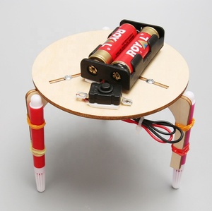 Kit de Experimentos Científicos de Madera para Niños de Primaria, Modelo Educativo STEAM T-M203, Robot de Graffiti DIY OEM - Product Image 6