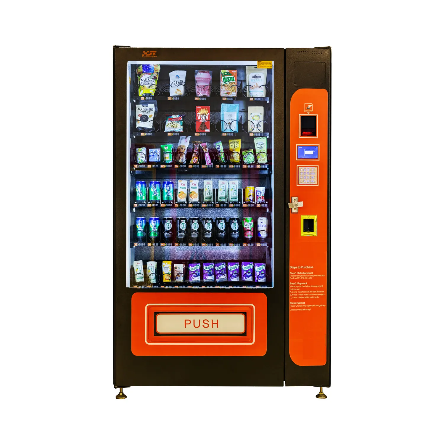 Distributeur automatique 230 canaux, lecteur de cartes, Mini Machine à boissons, snacks pour photographie