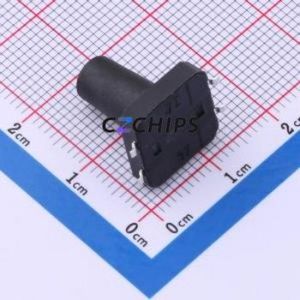 TS-1094S-A18B3-D2 Tactile Switch SMD Switch Single Pole Single Throw Round Button 2.5N Vertical Mount - Product Image 2