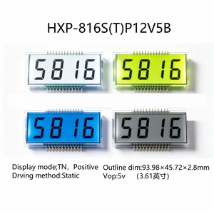 Módulo de Pantalla LCD para Dispensador de Combustible, Pantalla LCD <span class=keywords><strong>TN</strong></span> de 7 Segmentos con Retroiluminación LED Blanca (Opcional) para Bomba de Gasolina / Estación de Servicio - Product Image 3