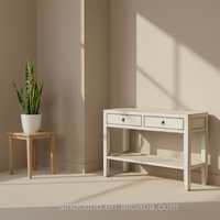 Ensembles de meubles de salon anciens, table rustique, table d'appoint vintage