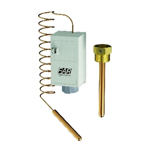 Termostato con Capillare Protetto per Sistemi HVAC - Product Image 1