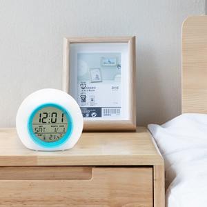 Horloge numérique sphérique pour enfants, réveil circulaire, calendrier perpétuel, vente en gros - Product Image 6