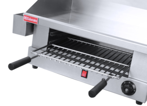 Piastra Elettrica Commerciale 2 in 1 <span class=keywords><strong>e</strong></span> <span class=keywords><strong>Salamandra</strong></span> 2.4KW da Banco per Sciogliere Formaggio <span class=keywords><strong>e</strong></span> Grigliare Hamburger - Product Image 4