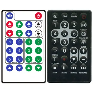Factory Custom Max 32 Button Key Remote Control for Car MP3 Audio Multi-Media LCD Projector Electrical Appliances IR RF Remotes