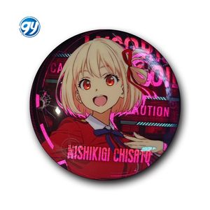 พวงกุญแจของขวัญสองมิติของสินค้าอะนิเมะ Lycoris ป้ายสะท้อนแสง Chisato nishikigi takina inoue - Product Image 5