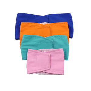 Pantalons sanitaires pour chiens, tissu non tissé respirant pour chiens mâles, utilisation quotidienne, pantalons de sécurité pour animaux de compagnie de couleur unie - Product Image 4