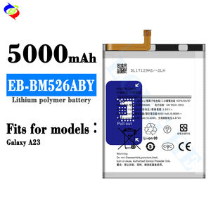 5000mAh EB-BM526ABY Wiederaufladbarer Lithium-Ionen-Handy-Akku für Samsung Galaxy <span class=keywords><strong>A23</strong></span> - Product Image 2