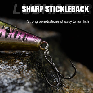 LUSHAZER Afundando Minnow Isca De Pesca 2.6g 6.2g Pesca Hard Lures Wobbler Hard <span class=keywords><strong>Lure</strong></span> Bass Pike Peche Isca Isca Artificial Tackle - Product Image 5