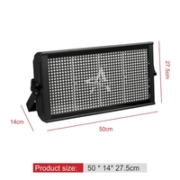 300W RGB Vollfarbige LED-Stroboskoplampe 960 Stück 1W SMD 5050 DMX512 5/15/17CH Stroboskop-Blitzlicht für DJ Disco Nachtclub Show