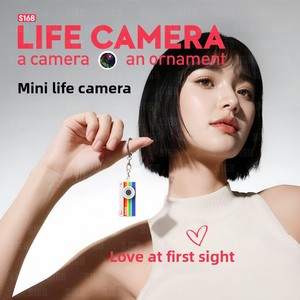 Offerta imperdibile: Fotocamera portatile ultra sottile a portachiavi HD 2K con memoria su scheda TF, 1-5MP, stile retrò, per video - Product Image 2