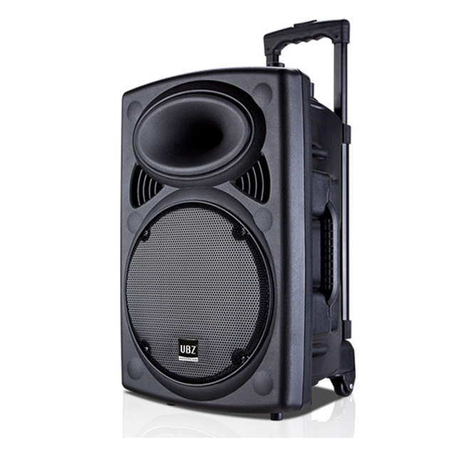 UBZ Support Customization 2 Speakers Square Dance Outdoor Portable Trolley Speaker Plastic 2.0 Channel